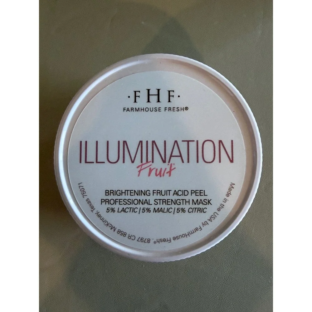 Farmhouse Fresh Illumination Fruit Brightening Fruit Acid Peel Mask 4oz New Box